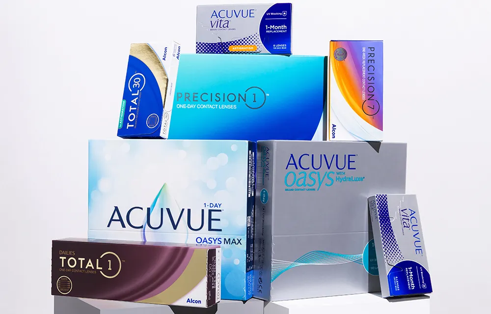 Contact lens grouping