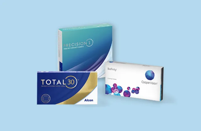 Shop Contacts from Top Brands