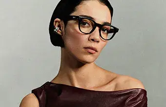 Ray-Ban Meta Gen 2 Optics Scriber frames on female model