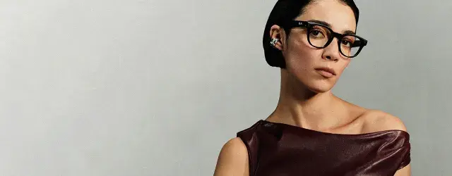 Ray-Ban Meta Gen 2 Optics Scriber frames on female model
