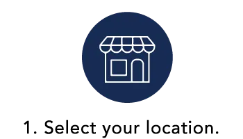 Select your location.