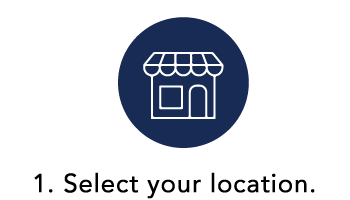 Select your location.