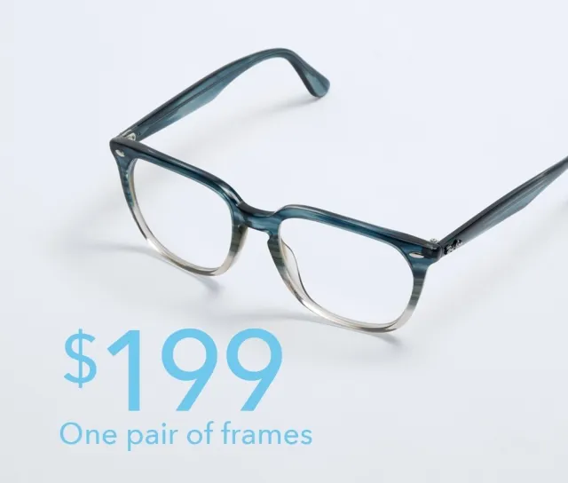 $199 on one pair of frames